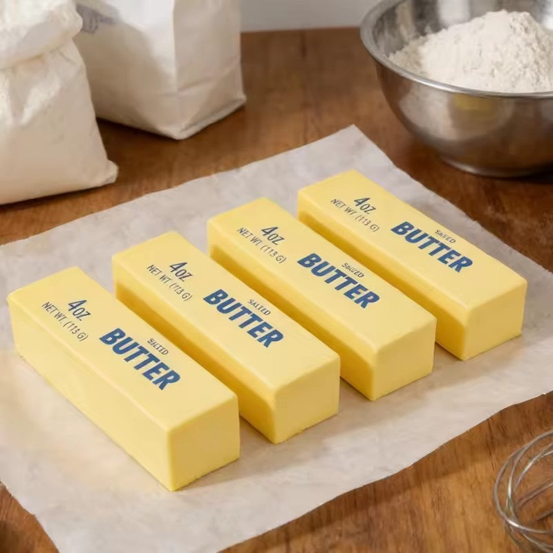 Cute Simulated Butter Cheese Peanut Squishy Toys, Squeeze Stress Relief Dough Balls, Ideal Party Birthday Christmas Gif