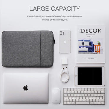 Laptop Sleeve Cases Bag 13 14 15.4 15.6 16 Carrying For Macbook Pro Air M1 M2 13.3 Cover business Computer bag Shell Accessories