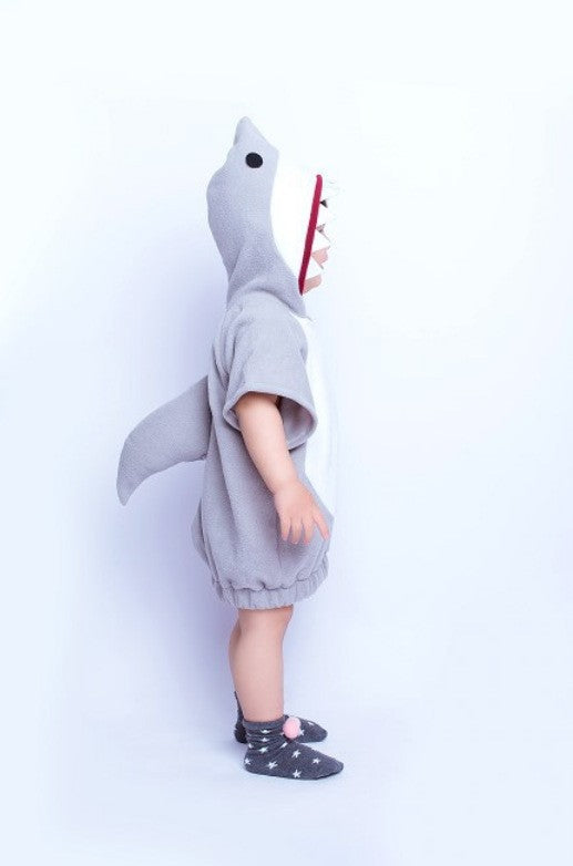 Halloween Child Kids Boy Girl New Year Carnival Party Shark Cos Clothing Funny Shark Animals Cosplay Costumes