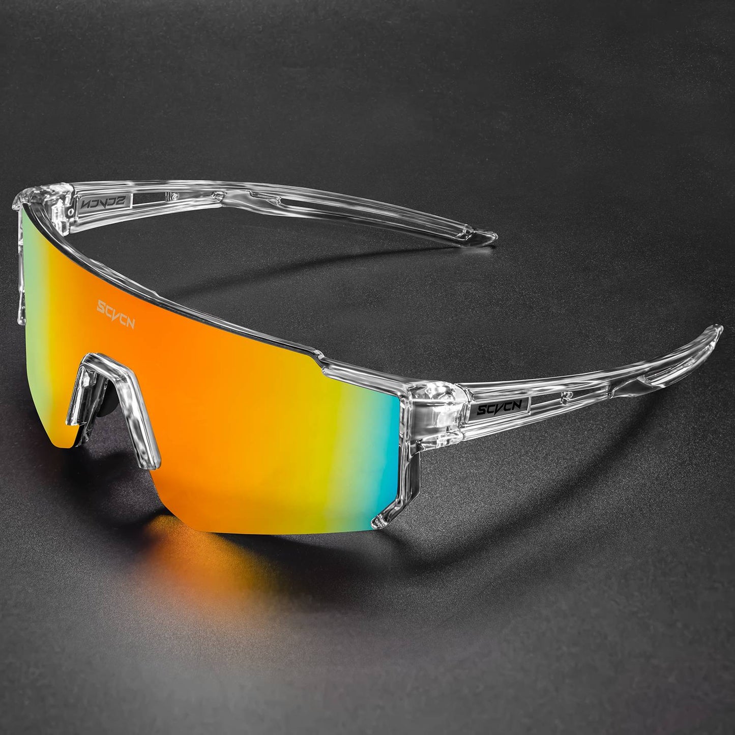 Óculos de Sol Fotocromáticos SCVCN Óculos de Ciclismo para Esportes ao Ar Livre Masculino Feminino MTB Escalada Óculos de Condução para Bicicleta Novo