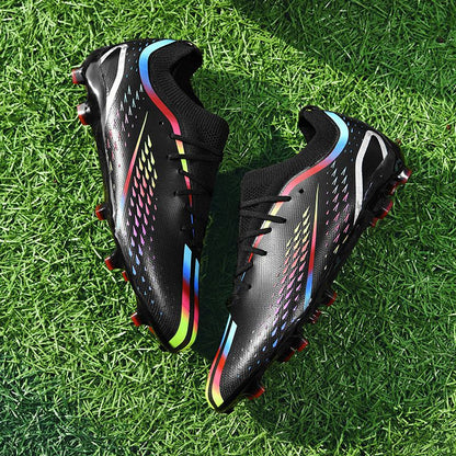 New Men Ultralight Soccer Shoes TF/FG Professional Football Boots Unisex Non-Slip Training Soccer Cleats Outdoor Field Chuteira