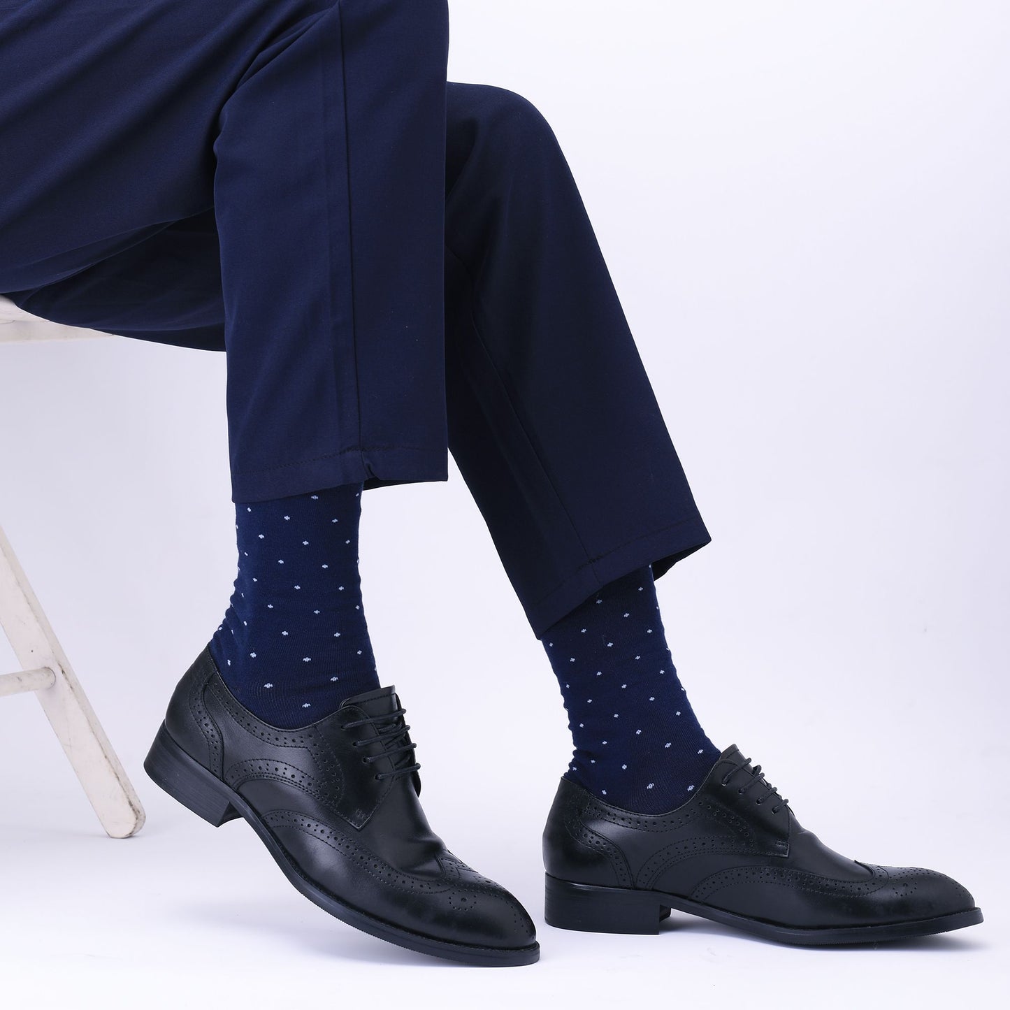 5 Pairs Mens Dress Socks Plus large Size?High Quality Combed Cotton Crew Socks?Black Cool Argyle Breathable Casual Socks for men
