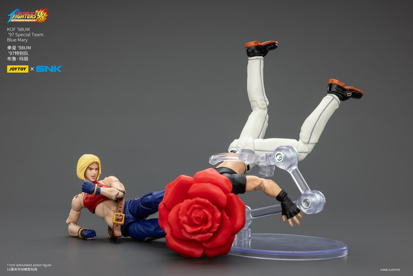 [Pré-Venda] Boneco de Ação JOYTOY 1/18 SNK KOF '98UM '97 Special Team Modelo de Anime
