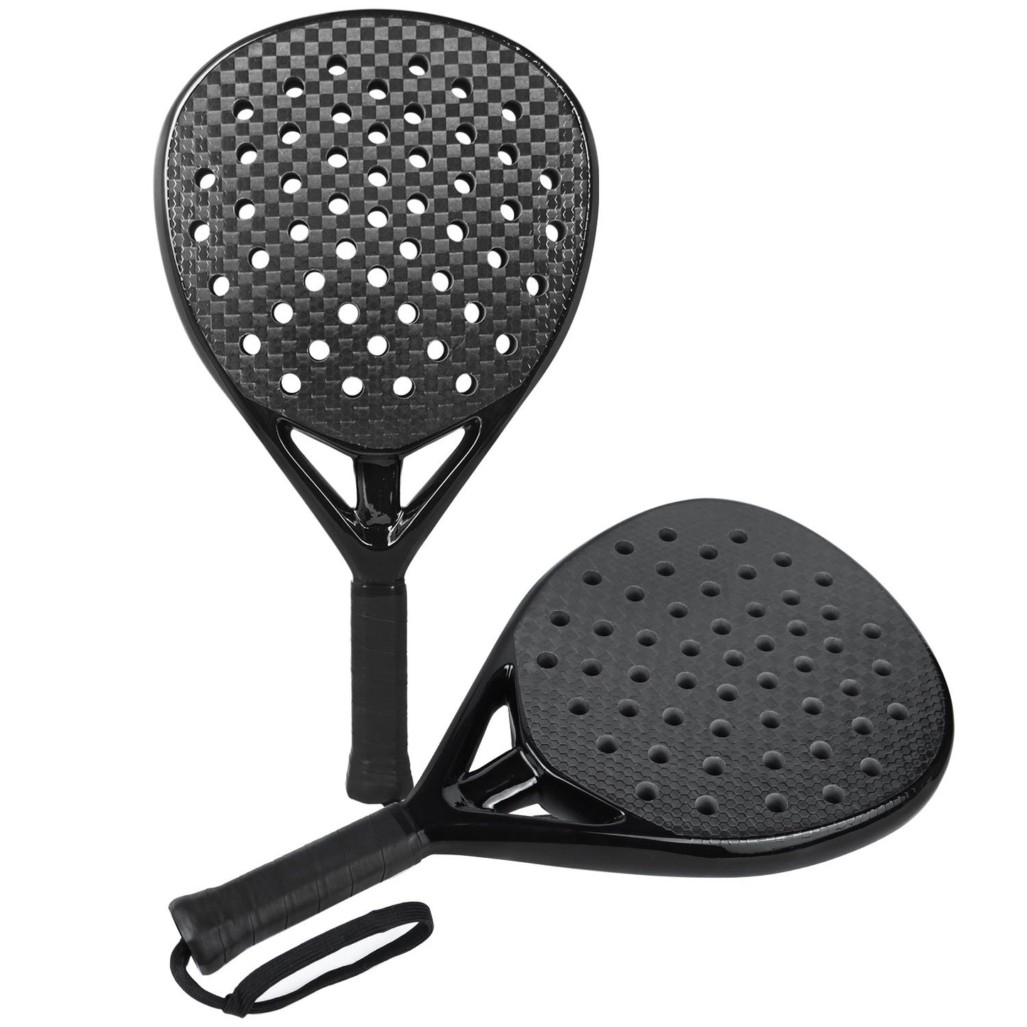 Raquetes de Padel de Carbono Profissionais 3K/12K para Homens, Superfície Áspera com Núcleo de Espuma de Memória Macia em EVA para Treinamento
