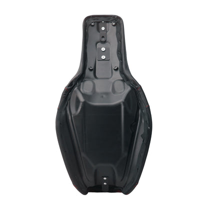 Assento de passageiro com encosto para motocicleta, banco duplo com almofadas para Harley Dyna Fat Bob Low Rider FXDL FLD 2006-2017