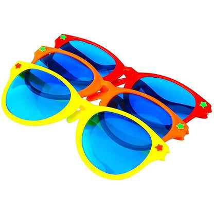 Jumbo Party Sunglasses Plastic Funny Oversized Sunglasses Prop Party Favors for Adults Festival Summer Swim Holiday Supplies