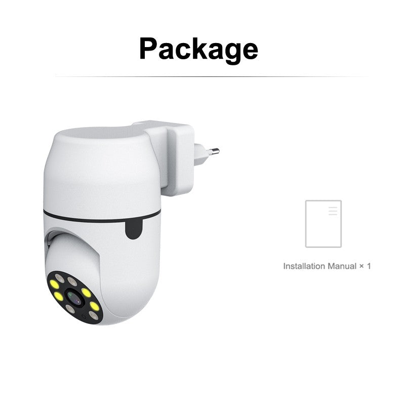 Tuya PTZ IP Camera Wireless Human Auto Tracking Cctv Security Surveillance Smart Cloud Color Night Vision Wifi Home Cam