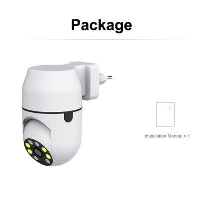 Tuya PTZ IP Camera Wireless Human Auto Tracking Cctv Security Surveillance Smart Cloud Color Night Vision Wifi Home Cam