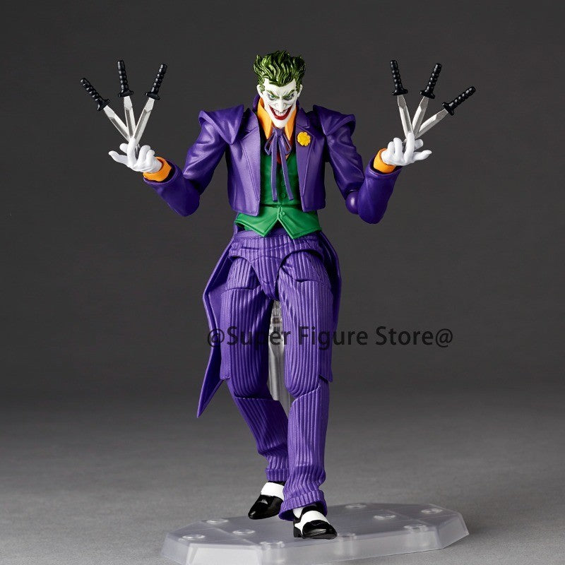 Comic Justice League Coringa Boneco Kaiyodo Revoltech Figuras Amazing Yamaguchi Coleção Decoração Brinquedos Modelo Articulado