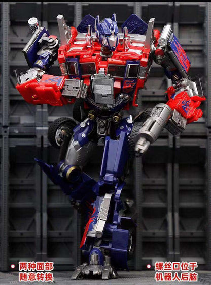 Robot Weijiang Optimus Commander W8022 Transformation Toys Model Black Apple OP Commander M01 Figure
