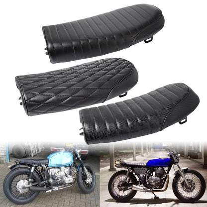 Motorcycle Cafe Racer Vintage Replacement Hump Saddle Seat Bag Suitable Hump Cushion For Yamaha Kawasaki Honda Cg125