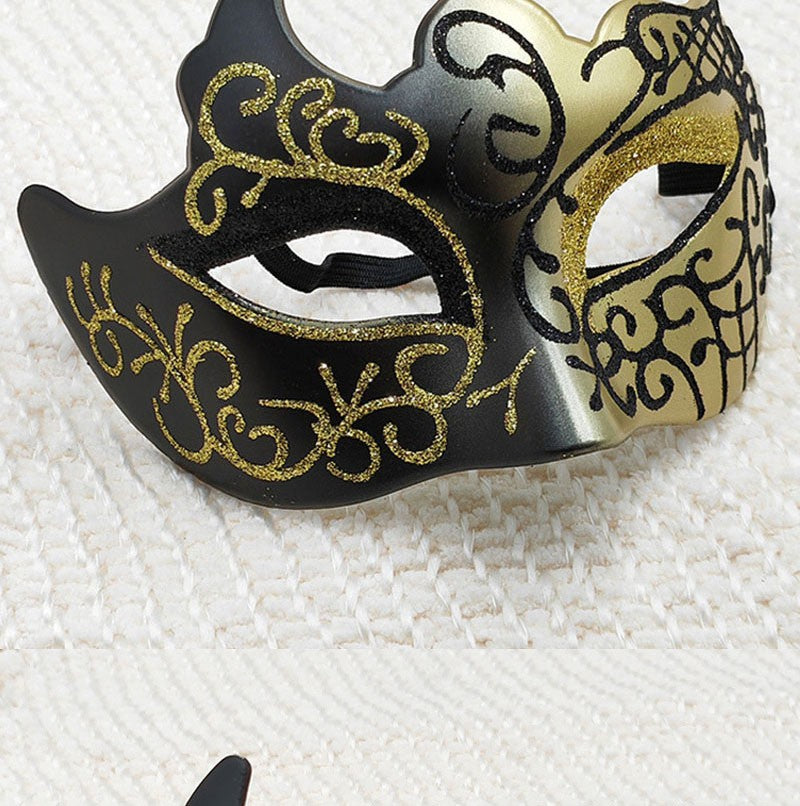 Half Face Mask Glittering Masquerade PartyMasks Role Play Nightclub Half Face Eye Maskween Party for Fancy Dress Christmas Party