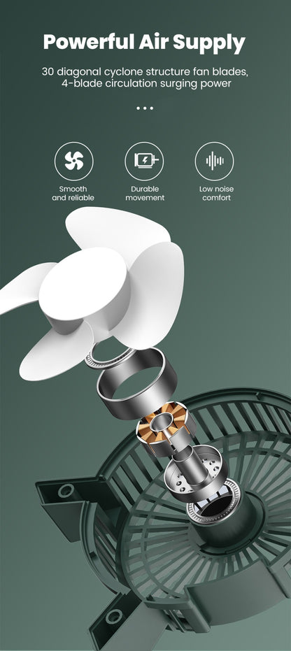 Mini USB Rechargeable Table Fan Portable USB Small Fan Fan For Student Dormitory Computer Summer Gadget Home Desk Office
