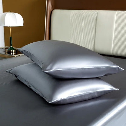 1pcs Pillowcase for Hair and Skin, Silk Satin Pillowcase Pillow Cases Set of Silky Pillow Cover with Envelope Closure