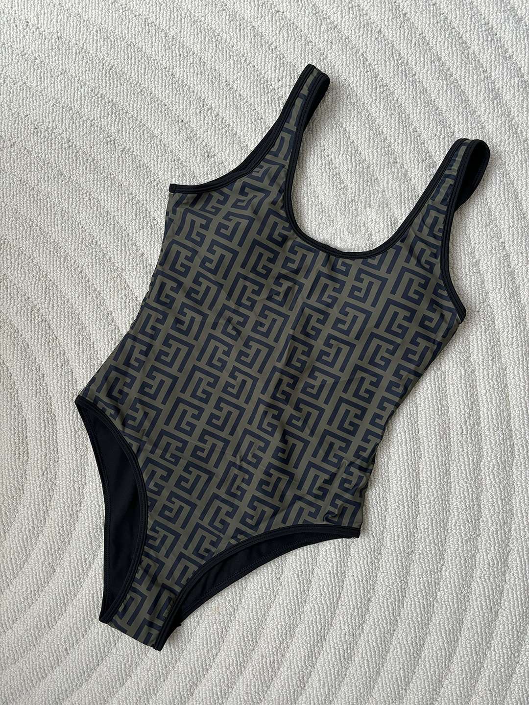 Fashion Design Women's Swimsuits Outdoor Conservative Bikini Sets Beach Sexy Slim-fit Luxury Print Camisole One-pieces Swimsuits