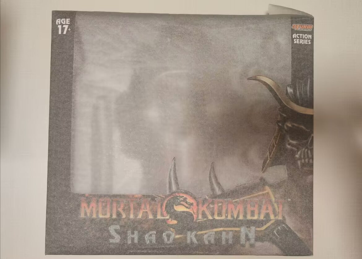 Storm Toys Mortal Kombat Final BOSS Shao Kahn DCMK14 Luxury Edition Vilão Goro DCMK18 Action Figure Modelo Brinquedos Presentes Em Estoque