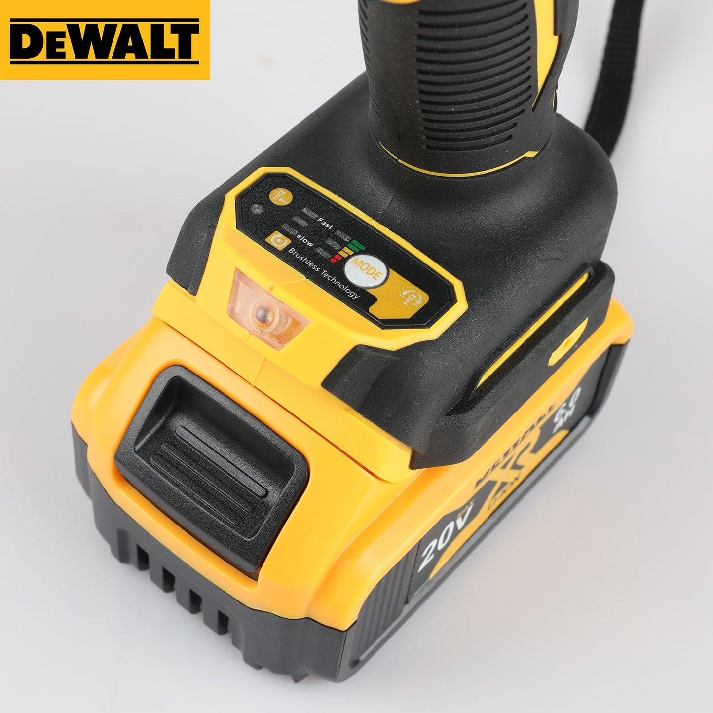 DEWALT DCD805 20V Ferramentas Elétricas Parafusadeira Furadeira de Impacto Sem Fio Chave de Fenda Elétrica Multifuncional Furadeira Manual