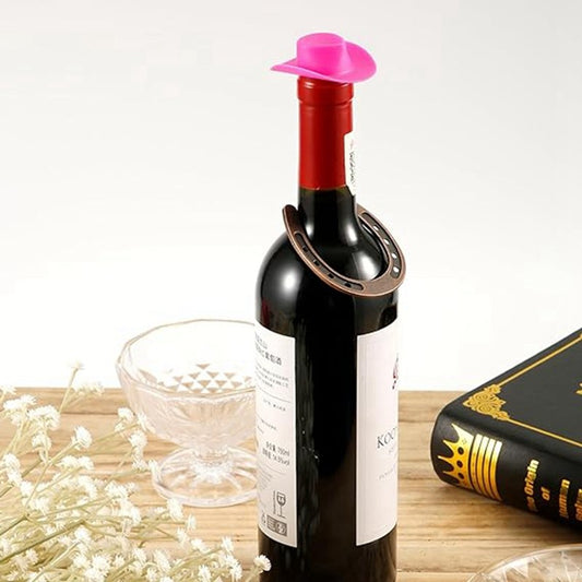 HFIL-30Pcs Mini Cowboy Hat Mini Horseshoe Plastic Western Party Hats For Birthday Horse Party Decoration Supplies