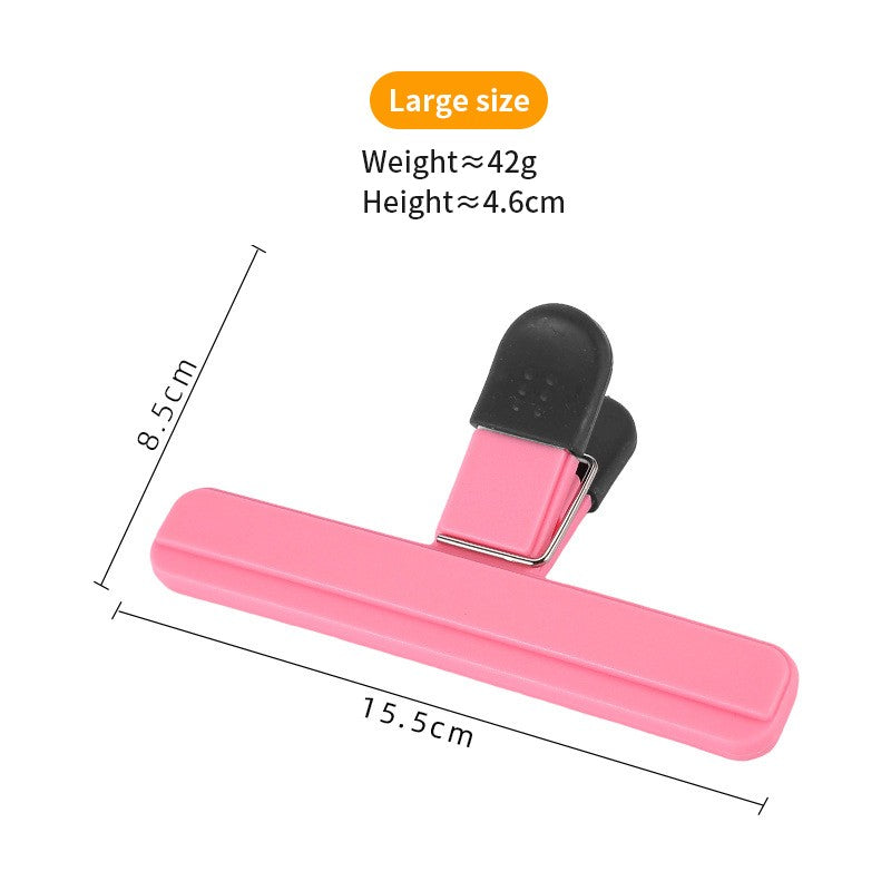 2pcs Portable Sealing Clips for Food Bags Plastic Kitchen Tool Keep Coffee/Bread/Chips/Snacks Fresh