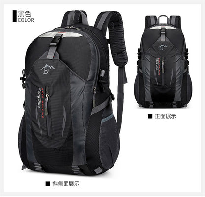 Mochila de Caminhada 40L Leve Viagem Montanhismo Mochila Impermeável Esportiva Escalada Acessórios Masculinos