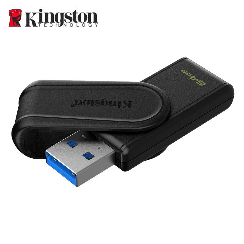 Pen Drive Kingston USB 3.2 Gen 1 Unidade Flash 64GB 128GB 256GB Disco Flash Mini Chave de Memória Original Pen Drive 3.2 para PC