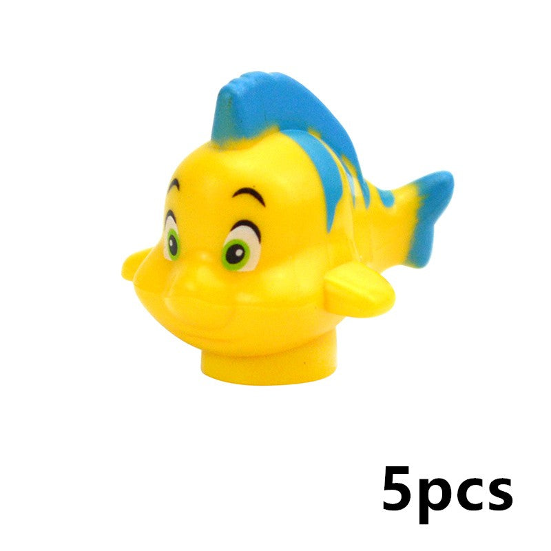 Creative DIY Model cute little Animal MOC Brick Building Blocks Pet Zoo Dog Duck Tortoise Penguin Cat Pig Bird Rabbit Toys