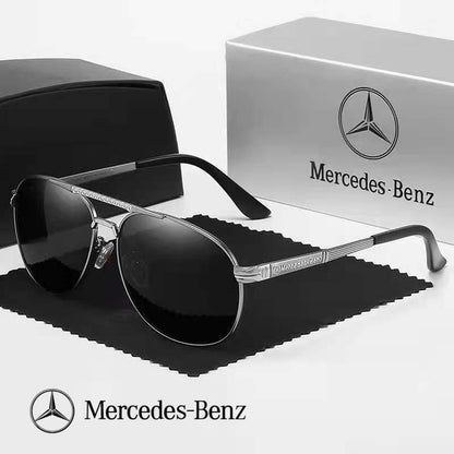 For Mercedes Benz A B C E S V Class GLB GLC GLE AMG Pilot SLK SLC ML Car High Men Anti Glare Driver Goggles Polarized Sunglasses