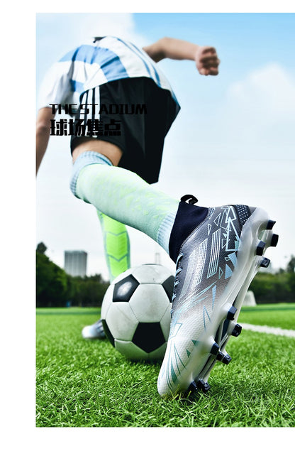 Professional Men Soccer Boots Outdoor Lawn Training Sneakers Cleats Men's Soccer Boots TF/FG Youth Soccer Field Futsal Sneakers