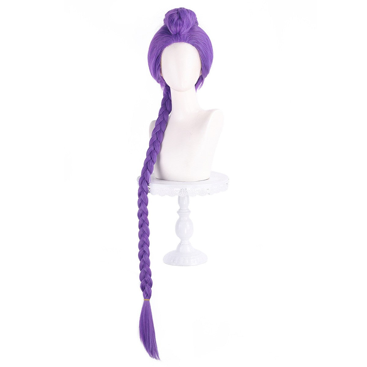 Peruca Cosplay Kpo-p Mir-a Rum-i Zo-e Demon Hunters Cabelo Longo Roxo Preto Vermelho Perucas Sintéticas Resistentes ao Calor Adereços de Carnaval