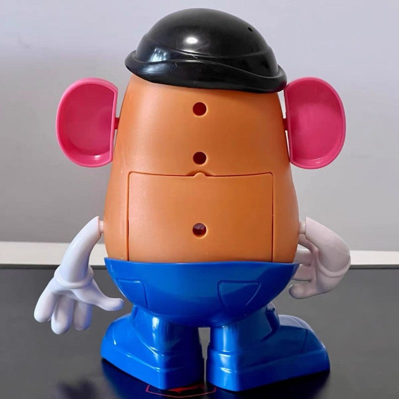 Disney Toy Story Sr. Cabeça de Batata Q Edição Modelo Figura Desenho Animado Criativo de Alto Valor Ornamentos de Mesa de Computador Fofos Presente de Aniversário