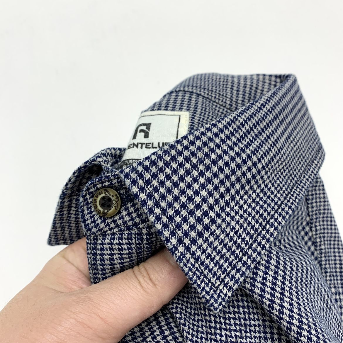 Plaid shirt Men's vintage shirt American cargo cotton loose casual coat