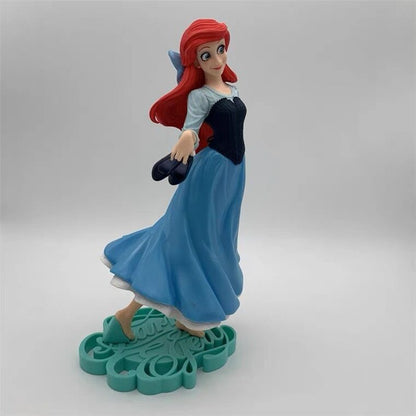 Disney Princesa A Pequena Sereia Ariel Bonecos de Ação Brinquedos Anime Brinquedos Presentes para Crianças Presentes Fofos para Crianças Boneca de Coleção