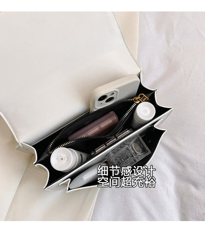 High quality women's bag crossbody bag large capacity texture single shoulder small square bag chain commuting phone bag