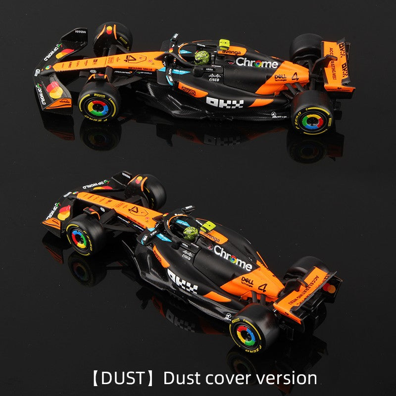 Bburago 1:43 2025 McLaren Racing MCL39 F1 Liga Modelo Formula Automóvel Brinquedo #4 Norris #81 Piastri Miniatura Estática Fundida