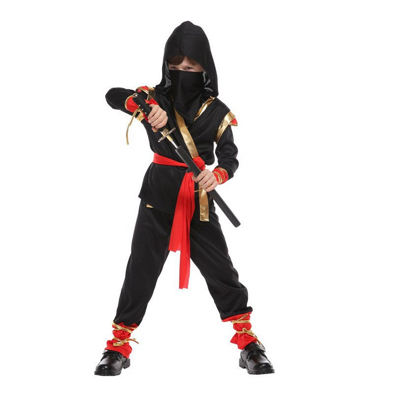 Kids Halloween Ninja Costume, Ninja Costume for Boys, Teen Halloween Costumes for DressUp Themed Party Ninja Toy Birthday Gift