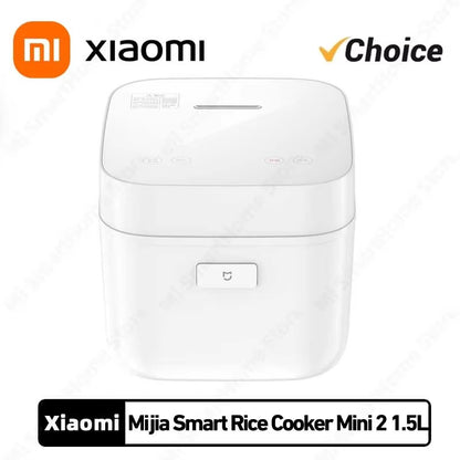 Xiaomi Mijia Smart Panela de Arroz Mini 2 1,5L Panela Elétrica Utensílios Multicooker para Dispositivos de Cozinha Eletrodomésticos MFBO5M