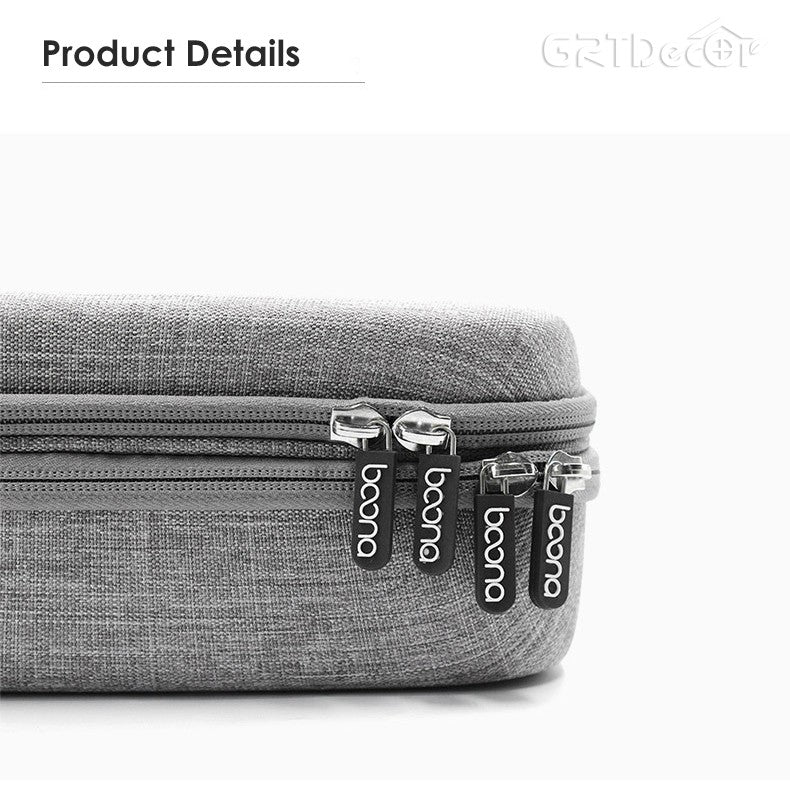 Hot Sale Waterproof Hard Shell Digital Gadgets Storage Bag Travel Organizer for Electronics Accessories HDD Earphone Storage Box