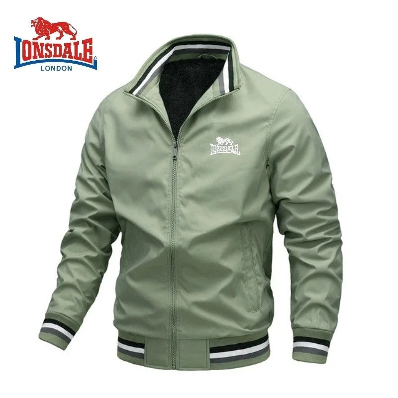 High End Embroidered CAMEL High-quality Men's Zippered Jacket, Spring and Autumn Fashionable Casual Outdoor Sports Jacket Top