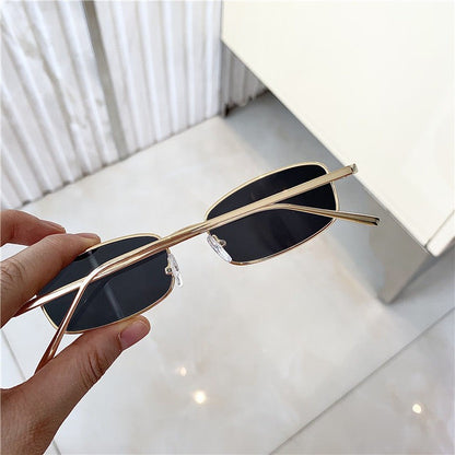 New Small Frame Rectangle Sunglasses Women's Brand Designer Square Sun Glasses Classic Men's Vintage Eyewear UV400 Gafas De Sol