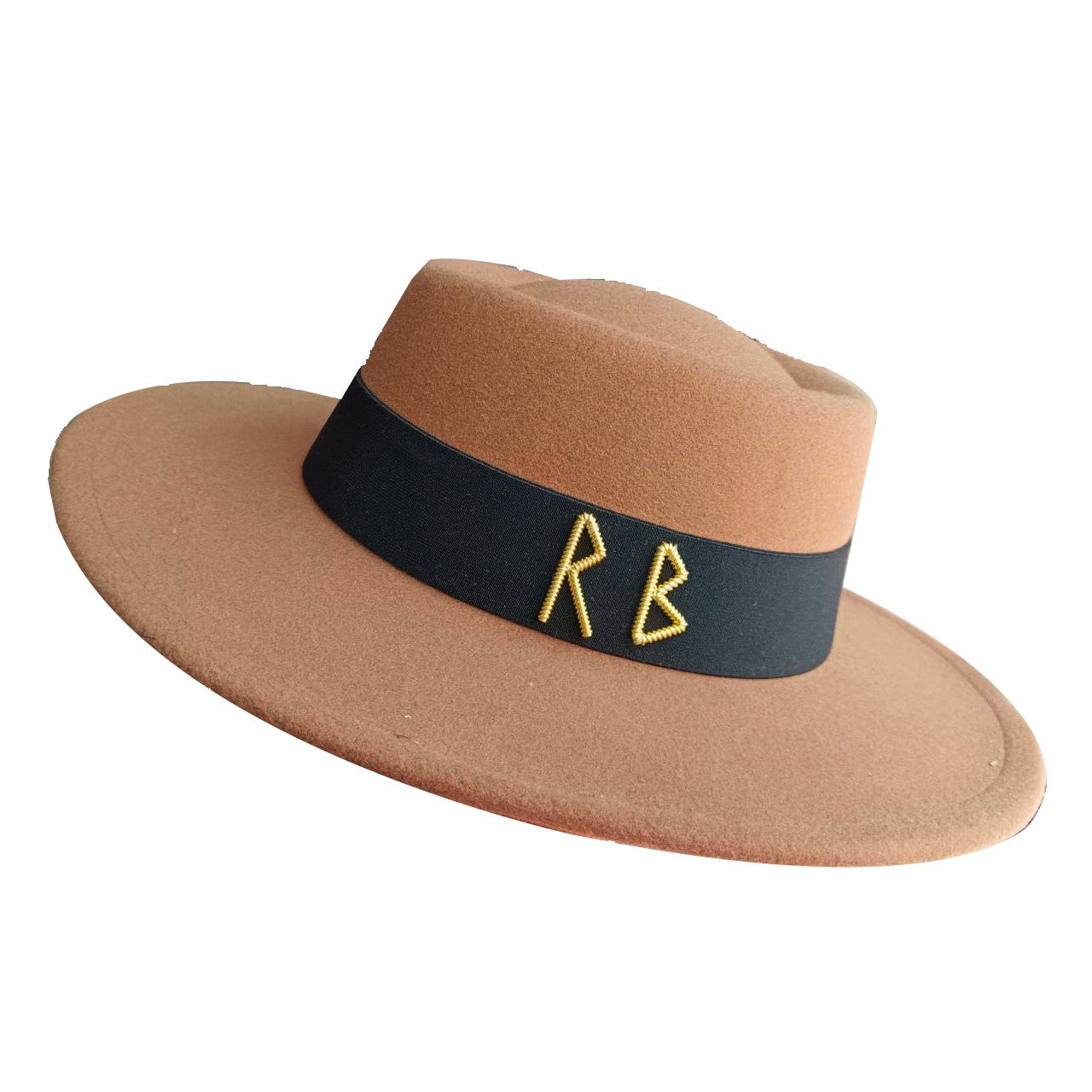 Fedora Chapéu de Copa Reta Chapéu de Outono/Inverno Chapéu RB Britânico Francês Chapéu de Copa Reta Chapéu Punk Jazz Chapéu de Aba Larga Gorras ??