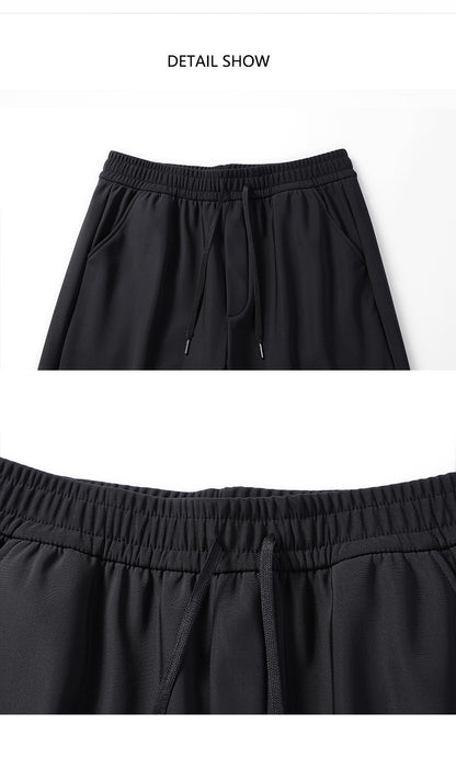 Winter Running Pants Men's Outdoor Waterproof Windproof Thickened Jogging Sports Trousers Warm Fitness Sports Casual Long Pants