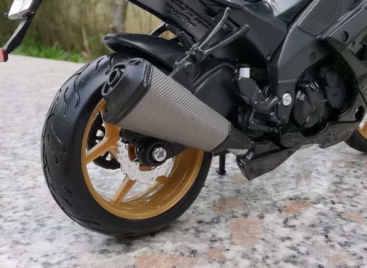 Maisto 1:12 Kawasaki Ninja ZX-10R Liga Modelo de Moto Simulação Diecast Metal Escala Modelo de Moto Brinquedo Infantil Presentes