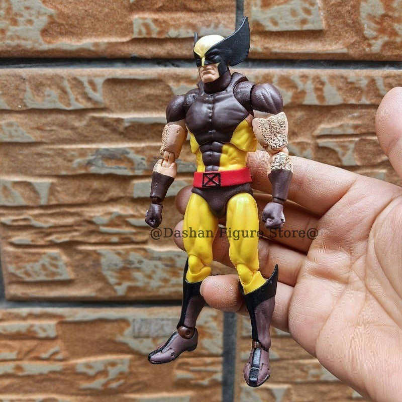 CT Toys X-Men Gambit Boneco de Ação 17cm PVC Colecionável Articulado Versão COMIC. Mafex 131 X-Men Remy Etienne LeBeau Figura de Ação Modelo Brinquedo
