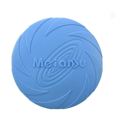 OUZEY Brinquedos de Disco Voador Resistente à Mordida para Cães, Brinquedos Multifuncionais para Treinamento de Filhotes, Jogos Interativos ao Ar Livre, Produtos para Cães de Estimação