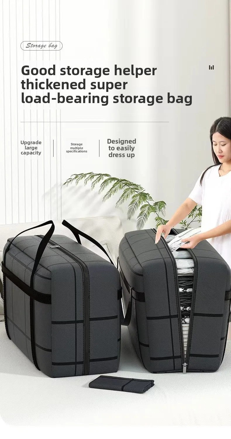 Thickened Dustproof Moisture Proof Handheld Large Capacity Packing Bag for Home Wardrobe Clothes Quilt Storage Moving Organizati