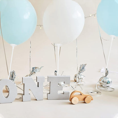 10/20Pcs Multipurpose Plastic Balloon Sticks With Cup White Balloon Holder Birthday Wedding Party Decorations Celebration Supply