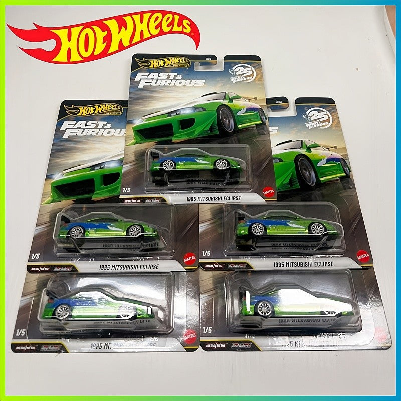 New Hot Wheels Hnw46 Car Cultures Fast & Furious Mitsubishi Eclipse Mercedes-Benz 500 Ford Mustang Lyken Toyota Fj Cruiser Car