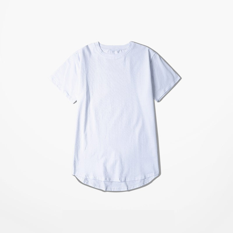 2025 MRMT High Street Arc Hem Mens T Shirt High Quality Cotton Men T-Shirt Lengthened Over Size Man Tops Tees For Male Tshirt