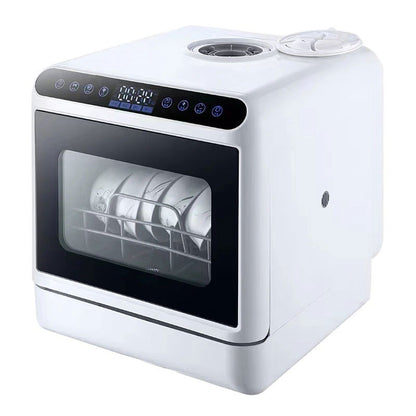 Smart Mini Dishwasher Countertop 6-8 Sets With Air Drying & Sterilization Function For Kitchen
