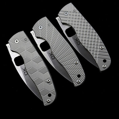 OK 229TIP Ceramic Bearing TC4 Handle %M390 Blade Knife